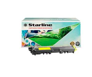 Toner Ricostruito - giallo - per Brother - TN-247Y - 2300 pagine - Starline - K18604TA - 8025133119094 - DMwebShop