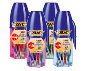 Penna a sfera Cristal - punta 1 mm - colori assortiti - barattolo 20 pezzi - Bic - 929081 - 3086126780160 - DMwebShop