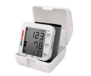 Sfigmomanometro - digitale - da polso - 7 x 7,2 x 2,7 cm - bianco-grigio - Pvs - SFI235 - 8056389234941 - DMwebShop