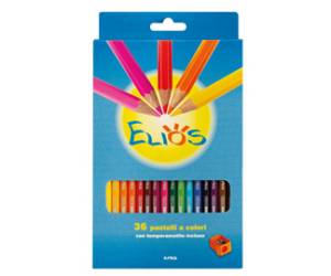 Astuccio 36 pastelli Elios + temperamatite - Fila - F274600 - 8000825048418 - DMwebShop