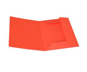 Cartellina 3 lembi 200 gr cartoncino bristol rosso Starline - 519