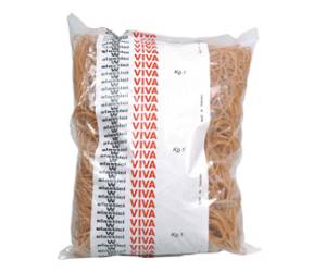 Elastici ad anello diametro 15 cm 1 kg caucciu avana Viva - 15990