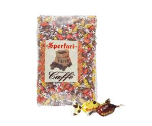 Caramelle Mini - gusto caffe' - busta da 1 kg - 500 pezzi circa - Sperlari - SPCF - 8004190053411 - DMwebShop