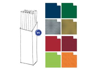 Rotolo carta regalo Ecocolor - 3 x 1 mt - colori assortiti - conf. 30 pezzi - Rex Sadoch - R3M01 - 8006715058000 - DMwebShop