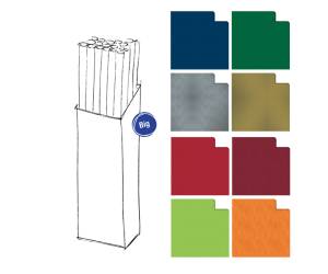 Rotolo carta regalo Ecocolor 3 x 1 mt colori assortiti conf. 30 pezzi - R3M01 - 8006715058000 - DMwebShop