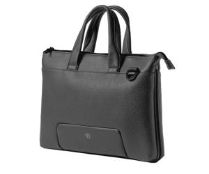 Borsa espandibile Gate Trended con manici 41 x 30 x 7 cm ecopelle nero - 21142