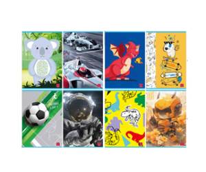 Maxiquaderno assortimento Bimbo A4 rigo di 3a 42 fogli 80 gr - 27322