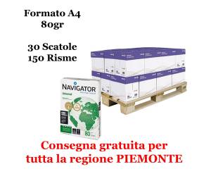 Carta da fotocopie - A4 - 80 gr - 500 fogli - bianca (bancale da 150 risme) Navigator Universal 5602024006102 bancale150r