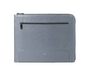 Office bag Gate Trended 20 x 26 x 2 cm ecopelle azzurro - 21716