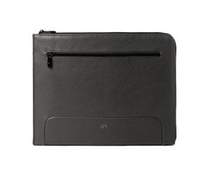 Office bag Gate Trended 20 x 26 x 2 cm ecopelle nero - 21705