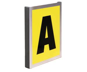 Pannello magnetico per magazzino supporto singolo 26 x 16,7 cm - 27467