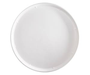 Piatto piano monouso per pizza rotondo diametro 32,5 cm canna da zucchero - 27213