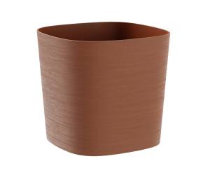 Vaso quadrato Capri 26 lt terracotta - 27535