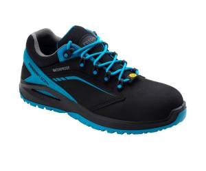 Calzatura di sicurezza Streif Low - S3 - numero 43 - nero-azzurro ottanio - Rossini - SSRC405-43 - DMwebShop