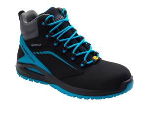 Calzatura di sicurezza Streif High - S3 - numero 42 - nero-azzurro ottanio - Rossini - PPRC406-42 - 8056149339770 - DMwebShop