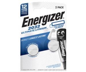 Pila CR2032 Ultimate Lithium - 3 V - Specialistiche - conf. 2 pezzi - Energizer - E301319302 - E304206200 - 7638900452686 - DMwebShop