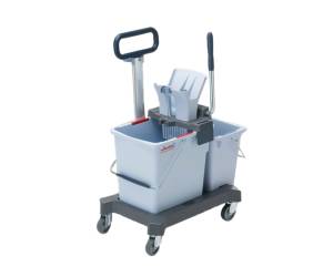 Carrello per pulizie UltraSpeed Pro Doppio con barra 33 lt 62 x 38 x 85 cm - 27674
