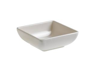 Ciotolina quadrata fingerfood 7,5 x 7,5 x 2,7 cm melamina bianco - 27967