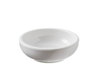 Ciotolina tonde fingerfood diametro 7 x 3,5 cm melamina bianco - 27963