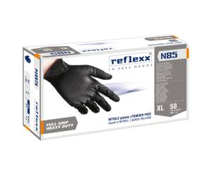 Guanti in nitrile N85B ultra resistenti taglia XL nero - 27890