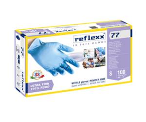 Guanti in nitrile R77 taglia S azzurro - 27910