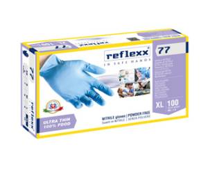 Guanti in nitrile R77 taglia XL azzurro - 27929