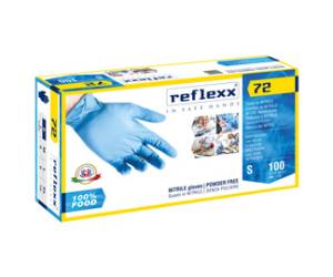 Guanti in nitrile foodline R72 taglia S azzurro - 27898