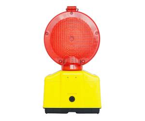 Lampeggiante stradale Double Blink Road LED giallo fluo rosso - 27611