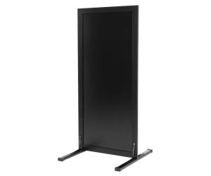 Lavagna da terra Stand Woody 117 x 56 x 60 cm nero - 28112