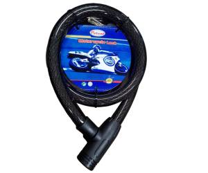 Lucchetto cavo corazzato a 2 chiavi diametro 25 x 150 mm - 28041