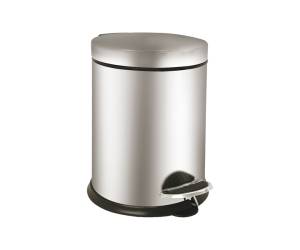 Pattumiera a pedale Bin Basic 3 lt acciaio inox - 28009
