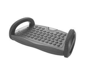 Poggiapiedi oscillante Swing 41,7 x 22,5 x 13,5 cm nero - 28084