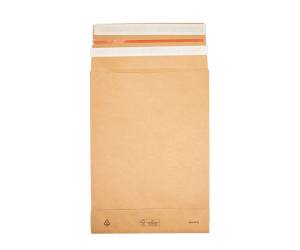 Sacchetti a fondo quadro E Green C3,35 x 45 x 12,10 cm carta kraft avana - 27552