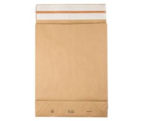 Sacchetti a fondo quadro E Green C3,35 x 45 x 8,10 cm carta kraft avana - 27557