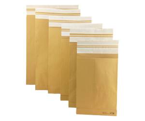 Sacchetto e commerce E Double 21 x 30 cm avana - 27564