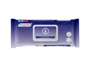 Salviette maxi igiene corpo Silver Asset idratanti - 27694