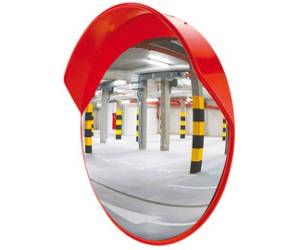 Specchio di sorveglianza parabolico infrangibile visibilita a 90 gradi diametro 50 cm - 27602