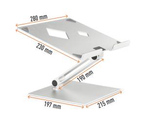 Supporto alza notebook Rise da 10 a - 17,28109