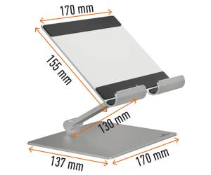 Supporto per tablet Rise fino a 13 - 28110