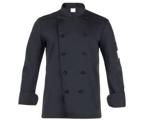 Giacca da cuoco Adriano - a manica lunga - taglia M - nero - Giblor's - Q8G00184-U32-M - 8056149337707 - DMwebShop