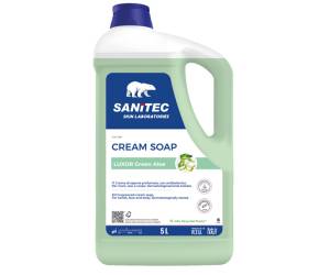 Crema di sapone Luxor Green - 5 lt - aloe verde - Sanitec - 1081 - 8054633837924 - DMwebShop