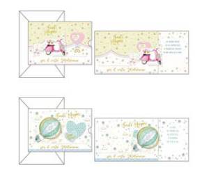 Biglietto auguri Matrimonio 4 soggetti assortiti - 28805