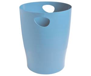 Cestino gettacarte Ecobin Bee Blue 15 lt azzurro - 28718