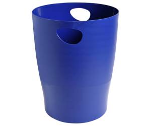 Cestino gettacarte Ecobin Bee Blue 15 lt blu navy - 28719