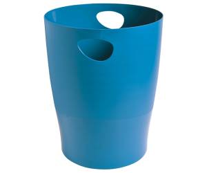 Cestino gettacarte Ecobin Bee Blue 15 lt turchese - 28717