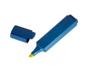 Evidenziatore detectabile adatto al contatto con alimenti 11,3 cm PP giallo - 28188