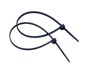 Fascette detectabili 20 x 0,48 cm nylon blu - 28181