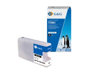 Cartuccia ink - compatibile - per Epson - workforce pro wf-5690dwf-wf-5620dwf - nero - GeG - NP-E-07891BK - 6934974167732 - DMwebShop