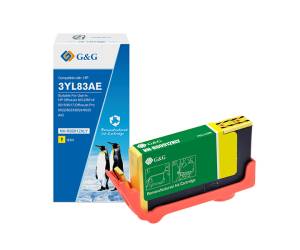 Cartuccia ink - compatibile - per HP - OfficeJet 8012-8014-8015 - giallo - GeG - NH-R00912XLY - 6941580863972 - DMwebShop