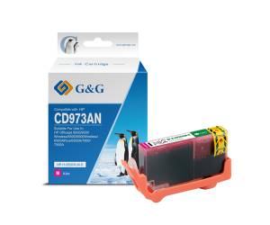 Cartuccia ink - compatibile - per HP - officejet 6000-6500-7000-7500A - magenta - GeG - NP-H-0920XLM-D - 6934974186252 - DMwebShop